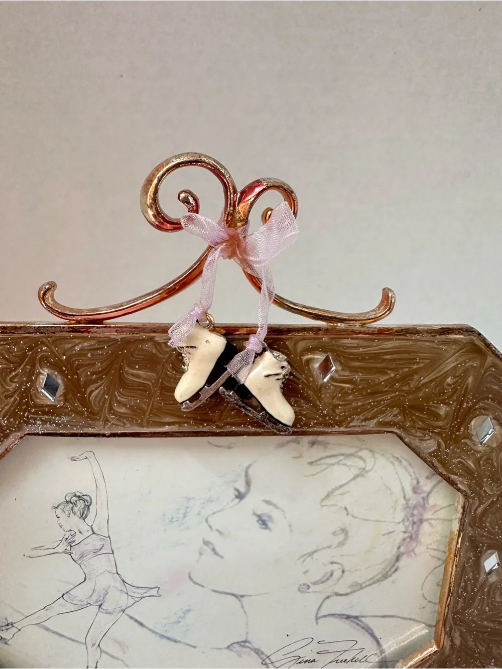 Figure Skater Photo Frame